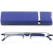 MMOWW 3 Series Pack Ultralight Reading Glasses for Men & Women | TR90 Half-frame Metal Glasses with Case - Blue 3.0X - Buy Online on GoSupps.com