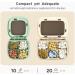 Buy Cute Travel Pill Case | Compact Daily Vitamin Box & Stylish Organizer | Portable White Pill Box for Medicines & Supplements - Buy Online on GoSupps.com
