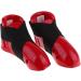 Red Taekwondo Karate Hand & Foot Guard Gear - Sparring Shoes Gloves | Size M - Buy Online on GoSupps.com