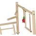 Mrli Pet Play Stand for Birds - Parrot Playstand with Perch Gym, Ladder, Toys, and Feeder Cups - Buy Online on GoSupps.com