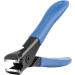 Lophe Premium Large Nail Clipper - Sharp Steel Nail Scissors with Collection Container for Thick Toenails & Fingernails - Ideal for Women Men & Seniors - Rubber Blue - Buy Online on GoSupps.com