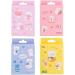 20 Pcs/Box Adhesive Bandages Random Color Waterproof Band Aid Cute Kids Bandages Elastic Bandages Sticker Cartoon Aid Patches Random Styles Adhesive Bandages Health and Household Bandaging Supplies