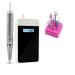 Nail kit Rechargeable Pro Brushless Nail Drill 35000RPM Electric Manicure Nail Drill 36W Pedicure Brushless Motor Charging Nails Tool Nail kit for Beginners with Everything White Gift Pack