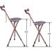 Aid Folding Seat Cane Height Adjustable Aluminum Alloy Cane Seat Crutches Hello Independence - Buy Online on GoSupps.com