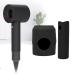 Silicone Hair Dryer Protective Cover for Dyson Hair Dryer Cover Hair Dryer Protective Protective Case Cover black