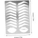 Beavorty Brow Mold Eyebrow Template Mold Eyebrow Makeup Stencil Eyebrow Draw Board Eyebrow Trimming - Buy Online on GoSupps.com