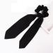 ROWAG Black Silk Scarf Scrunchies for Women - Hair Ribbon Ponytail Holder and Hair Ties - Buy Online on GoSupps.com