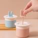 Khakho 2 Pieces Face Foam Maker Cup - Rich Facial Cleanser Foam Tool for Skincare | Pink & Blue - Buy Online on GoSupps.com