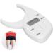 Digital Body Fat Caliper with LCD Display - Skin Fat Measurement Device for Fitness Enthusiasts and Trainers (White) - Buy Online on GoSupps.com