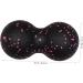 Minkissy Yoga Roller & Massage Balls - Deep Tissue Back & Foot Massage Tool | Dual Massage Ball & Lacrosse Balls for Fitness - Pink 16.5x8.5cm - Buy Online on GoSupps.com