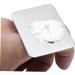 Palette de Maquillage Mini Acier Inoxydable avec Spatule pour Nail Art Bague et Fille Outil Professionnel pour M langer Fond de Teint et Pigments - Buy Online on GoSupps.com