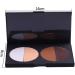 Contour Palette Powder Illuminator Shimmer Highlighter Pressed Highlight Oil Control Concealer Cosmetic Makeup - Buy Online on GoSupps.com