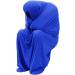 Sensory sock body sock for children autistic adults with sensory processing disorder updated premium version suitable for adults aged 3 18 years (color: blue l blue blue