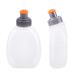 Azarxis BPA Free Water Bottles Flask Leakproof for Running Hydration Belt Fanny Packs for Triathlon Marathon Hiking Cycling Climbing Runner 170ml/5.7oz - 2 Pack