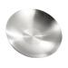 Zerodeko Condiment Plate Cold Dish Sauce Plates Metal Plate Prep Dishes for Camping Cutlery Pinch Bowls Dip Cups Kids Cutlery Relish Plate Sushi Soy Stainless Steel 304 Seasoning Plate Mini 10X10X2CM Silver