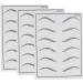Beavorty 3pcs Eye Brow Practice Skin Eyebrow Microblading Skin Eyebrow Training Skin Practice Tools - Buy Online on GoSupps.com