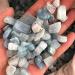 Crystal Rough Polished Minerals Gemstone Natural Quartz Crystal Chips Sky Blue Aquamarine Gravel for 100g 9-12mm - Buy Online on GoSupps.com