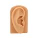 Soft Silicone Ear Model Flexible Ear Mold for Piercing Practice Rubber Ear for Jewelry Display