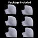 Silicone Gel Heel Cushion 3 Pairs for Plantar Fasciitis & Heel Pain Relief | Healing Pads for Cracked Heels - Unisex - Buy Online on GoSupps.com