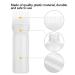 Root Comb Applicator Bottle 160ml - Lightweight Hair Dye Brush for Scalp Treatment and Coloring - Graduated Scale, White - Buy Online on GoSupps.com