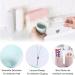 MQWDGJ Travel Toothbrush Set - 4 Pieces with Toothpaste Case | Portable Toothbrush Box for Camping & Business Trips - 4 Colors - Buy Online on GoSupps.com