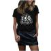 Faith Does Not Make Things Easy Women's Christian Tee - Positive Messages Graphic T-shirt XXL - Buy Online on GoSupps.com