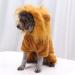 XIAOYU Pet Clothes | XL Lion Hoodie for Dogs & Cats | Warm Halloween Cosplay Sweater | Cute Puppy Costume Party Apparel - Buy Online on GoSupps.com