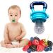 Promote baby nutrition healthily and correctly with fruit suckers - supply vitamins easily and safely (blue)
