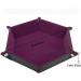 Purple PU Leather Dice Tray Holder for DND, RPG, MTG Games - 6 inch - Buy Online on GoSupps.com