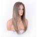 Vebonny Ombre Brown Dirty Blonde Lace Front Wig - Glue-Free Synthetic Hair with Baby Hair - Style #019-2 - Buy Online on GoSupps.com