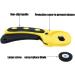 Autotoolhome 45mm Rotary Cutter Set with 10 Titanium Blades - Fabric Cutter for Quilting, Sewing & Patchwork - Buy Online on GoSupps.com
