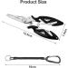 Buy Toulifly Multifunctional Fishing Pliers - Lightweight Rustproof Hook Solder Tongs for International Shipping - Buy Online on GoSupps.com