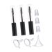 Healvian Healvian 10ml Mascara Tube Set with 3 Funnels for Brushes Travel Size Leakproof for Storing Cream Mascara in Random Colors