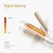FURIDEN Lite Small Size Travel Curling Iron | Dual Voltage Lightweight Design | Straightening & Curling | Easy to Use - Buy Online on GoSupps.com