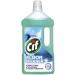 Cif Floor Cleaner All Purpose Cleaner Shiny clean 950ml Ocean Scent 8Pk (7.6 Litres) + Our Gift for You: Organza Small Bag Size: 9x7x0.1cm - Buy Online on GoSupps.com