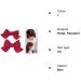 2pcs Cute Bow Hair Clips for Teens & Adults | Non-slip Alligator Barrettes for School & Fashion | Hair Accessories - Buy Online on GoSupps.com