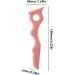 Silicone Makeup Template Eyeliner Eyebrow Eyelash Tool Reusable Lip Liner Applicator Makeup Shaping Beginner Tool for All Face Shapes Pink - Buy Online on GoSupps.com