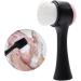 Manual Face Brush Silicone Face Scrubber 2 in 1 Face Cleansing Brush for Cleaning Exfoliating Face Brush Face Scrubber Facial Cleansing Brush Silicone Wash Brush - Buy Online on GoSupps.com