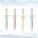 Buifulsic Toddler Toothbrush Set - 4 Baby First Toothbrushes for Training Bite-Safe Bristles Ideal for Toddlers - Buy Online on GoSupps.com