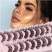 Riya Russian Strip False Eyelashes - 10 Pairs Natural Fluffy Wispy D Curly Reusable Faux Mink Lashes (002) - Buy Online on GoSupps.com