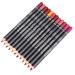 Sonew 12 Colors Lipstick Lipliner Set | Waterproof Matte Lip Pencils | Smooth Lip Makeup Kit for Flawless Lips - Buy Online on GoSupps.com