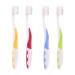 Milisten Children's Toothbrushes Small Soft Non-Slip for Children Ages 1-3 Pack of 4