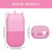 Buy Pink Ice Roller for Face & Eyes | Cold Gua Sha Massage Tool - Tighten & Beautify Skin - Buy Online on GoSupps.com