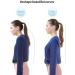 Posture Corrector for Men and Women Back Support Adjustable Lightweight Posture Corrector Helps Relieve Back Strain Slouching and Text Neck Moisture Wicking Fibers - Buy Online on GoSupps.com