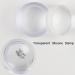 6 PCS ANGNYA Nail Art Stamper Set - French Tip Clear Soft Jelly Silicone with Scrapers, Replaceable Heads, Transparent Visible Body - For Manicure - Buy Online on GoSupps.com