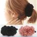 Meilliwish Flowers Rose Hair Clip Ponytail Holder - Brown | Elegant Floral Hair Accessory - Buy Online on GoSupps.com
