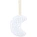 Apooke Soft Plush Moon Baby Pacifier Clip & Bite Ring Organizer - Anti-Drop Holder for Infants | Perfect Baby Gifts for Boys & Girls - Buy Online on GoSupps.com