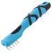 GROOM PROFESSIONAL Matt Breaker Rake for Dogs - Dematting Brush for Dogs - Dematting Tool - Tangle Remover - Perfect for Long/Wooly Coats - Unique Soft-Grip Non-Slip Handle 5 Blade