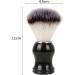 Wooden Handle Nylon Hair Shaving Brush | Luxury Exfoliating Synthetic Mens Shaving Brush - Buy Online on GoSupps.com