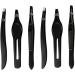 2 Sets Pointed Facial Tool Slant Tip Hair Remover Tool Splinter Tweasers Eyebrow Shaping Tool Make up Kit Eyebrow Makeup Tool Hair Removal Willow Leaves - Buy Online on GoSupps.com